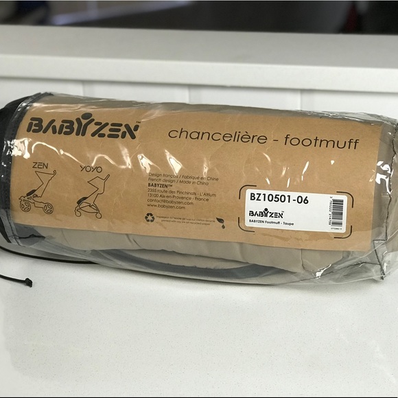babyzen footmuff taupe